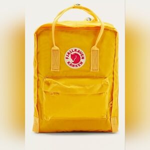 Fjallraven Kanken Classic Warm Yellow Backpack NWT